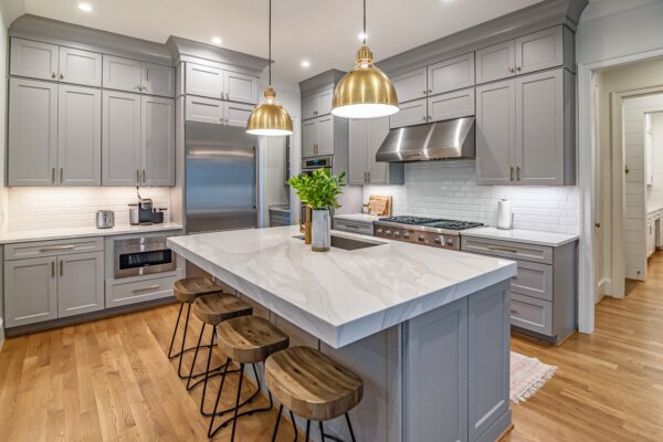 Bright modern kitchen